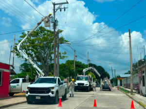 El Gobierno Municipal y CFE coordinan acciones para restablecer energía tras tormenta eléctrica
