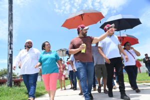 Recorre Pedro Miguel Rosaldo Las Gaviotas y supervisa Jornada de Descacharrización