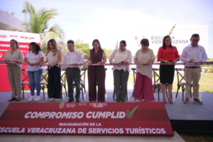 Compromiso cumplido: Rocío Nahle inaugura Escuela Veracruzana de Servicios Turísticos