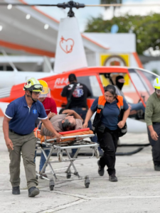 Gobierno de Jesús Uribe Esquivel consolida uso de helicóptero para emergencias médicas