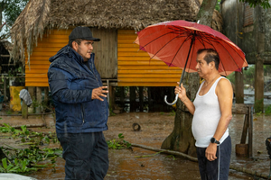 Alcalde de Minatitlán ordena vigilancia estrecha en zonas vulnerables ante crecida del río Uxpanapa